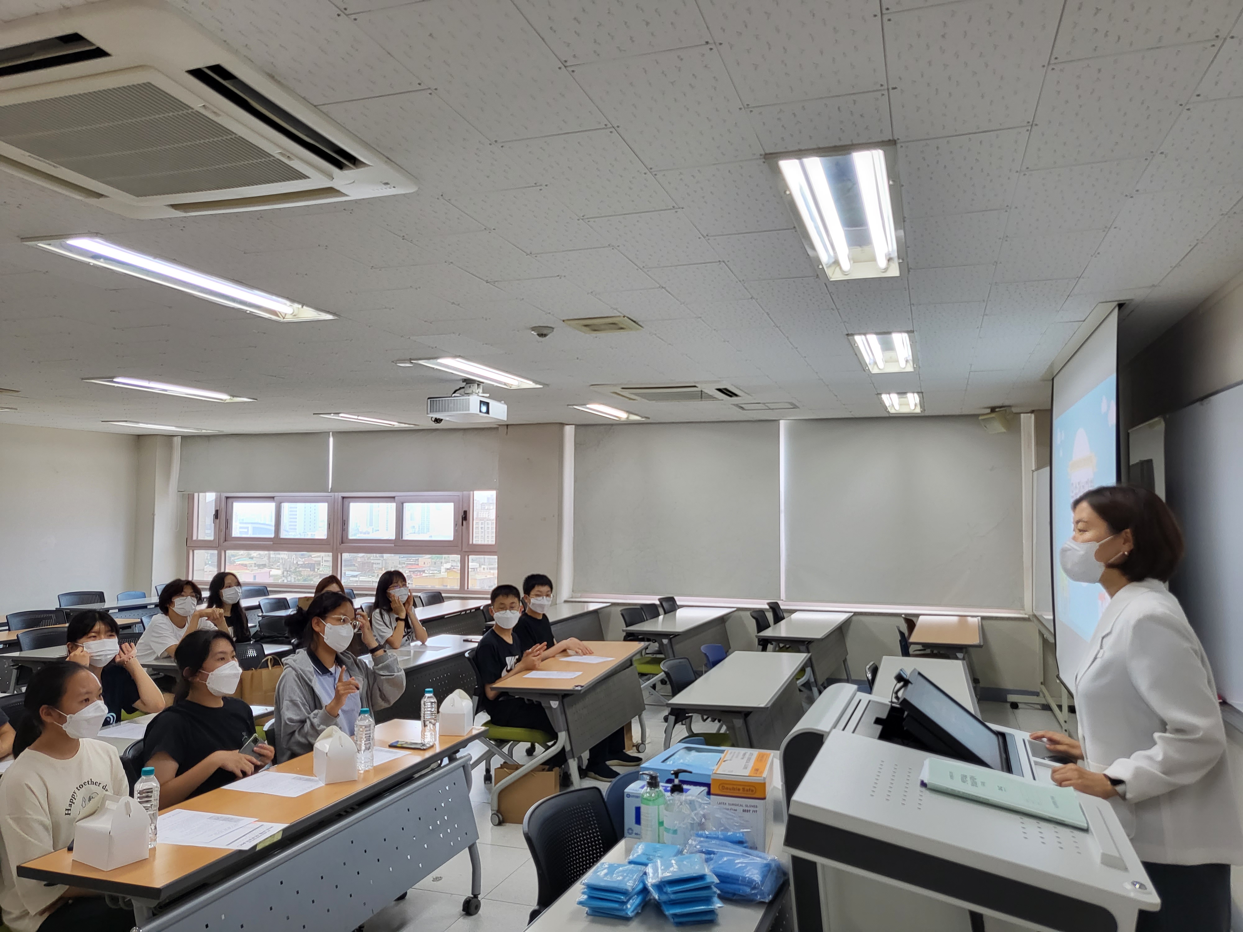 대학연계 진로체험 프로그램 (사곡중학교 2022. 06. 20)